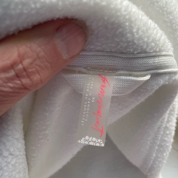 23”PTP Free People Movement fleece 1/2zip sweater sweatshirt top - Picture 8 of 9